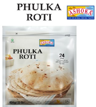 Phulka Roti 24ct- 624g